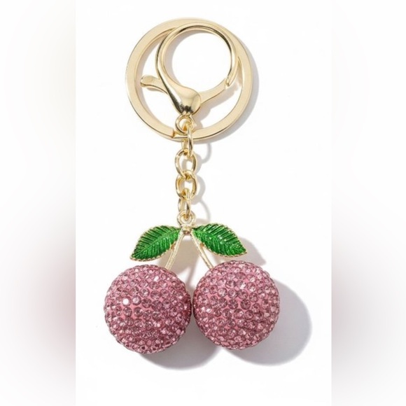 Jewelry - Pink Cherry Purse Charm
